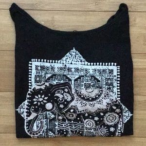 h.i.p. Long Sleeve Peace Tee Size S